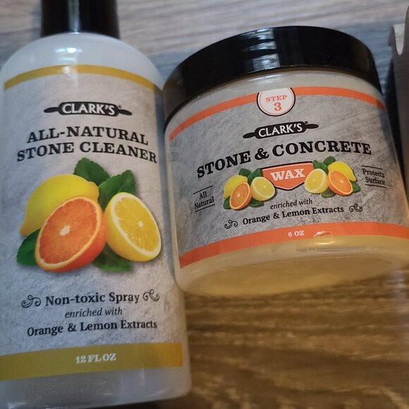😳BUY 1,GET 2 FREE😳 Clark's All natural stone cleaner and wax set - Picture 2 of 4